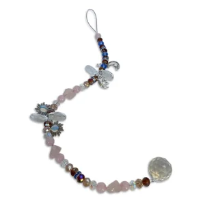 Sun Moon and Stars Crystal Suncatcher