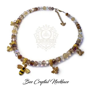 Bee Crystal Necklace