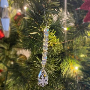 Christmas Tree Ornament Silver